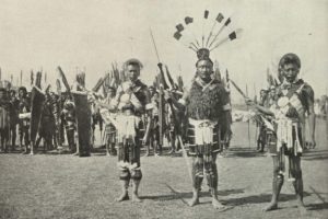 A Side Show Naga Tribesmen in their full War paint e1628679020757 Bamboo India