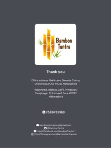 BambooTantra Catlogue 2022 24 Bamboo India