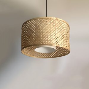 bamboo hanging lamp 1 Bamboo India