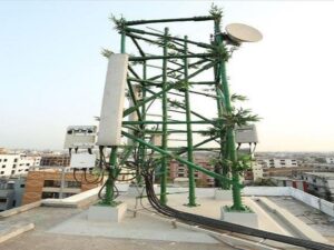 Bangaladesh Bamboo Cell tower Bamboo India
