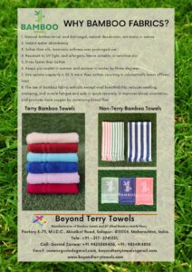 beyond terry towels 4 Bamboo India