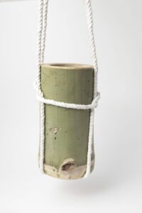 Bamboo vertical planter min Bamboo India