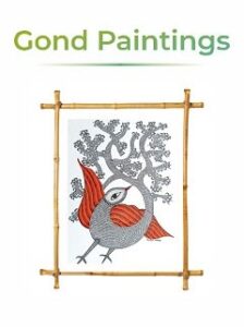 gond painting Bamboo India